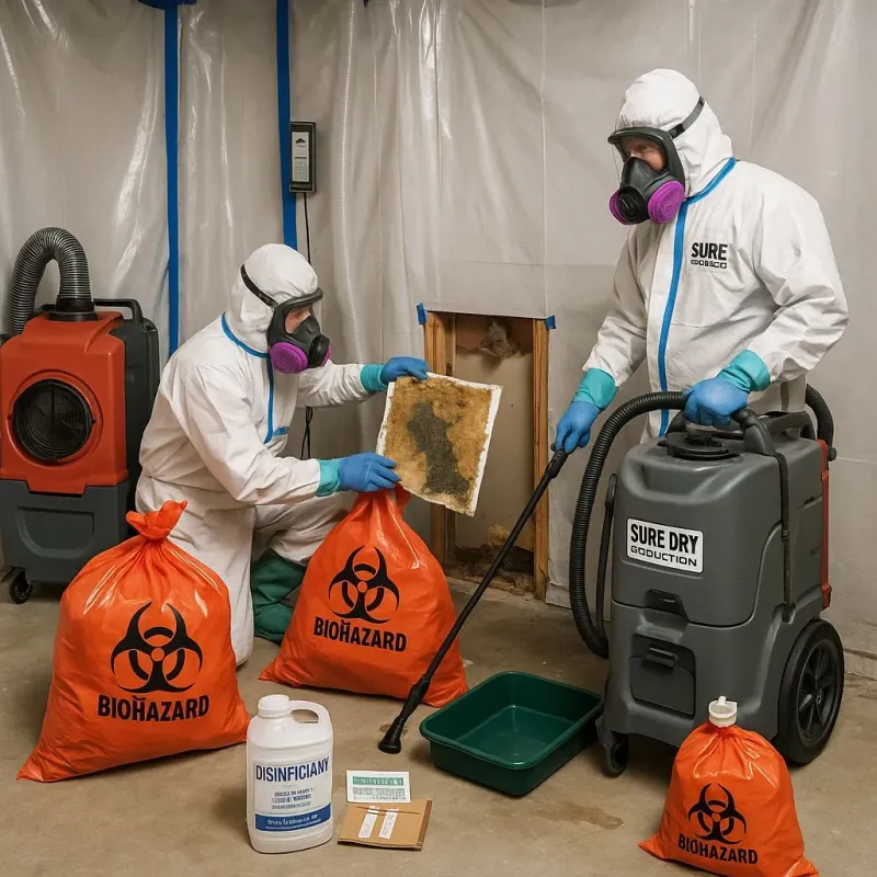 Contaminated Water Handling Protocols process in New Hanover County, NC