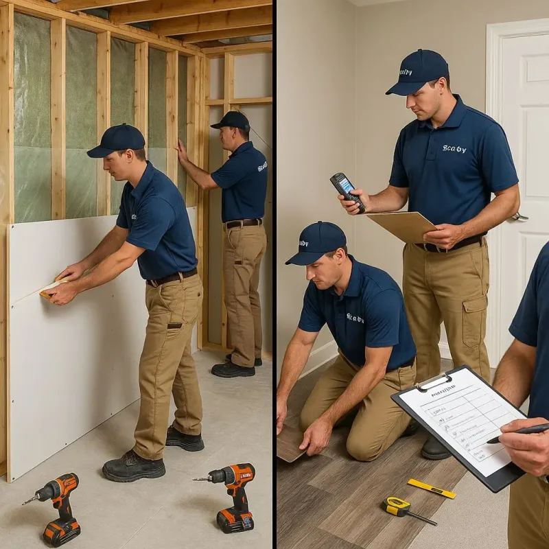 Repairs and Reconstruction process in New Hanover County, NC